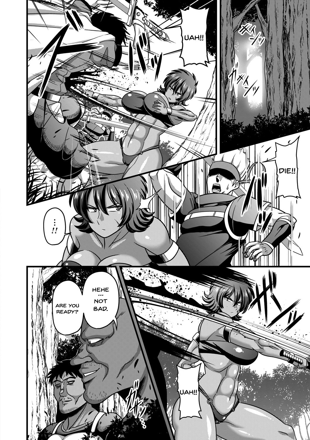 hentai manga A Fighting Heroine Is Thoroughly Fucked Into Submission